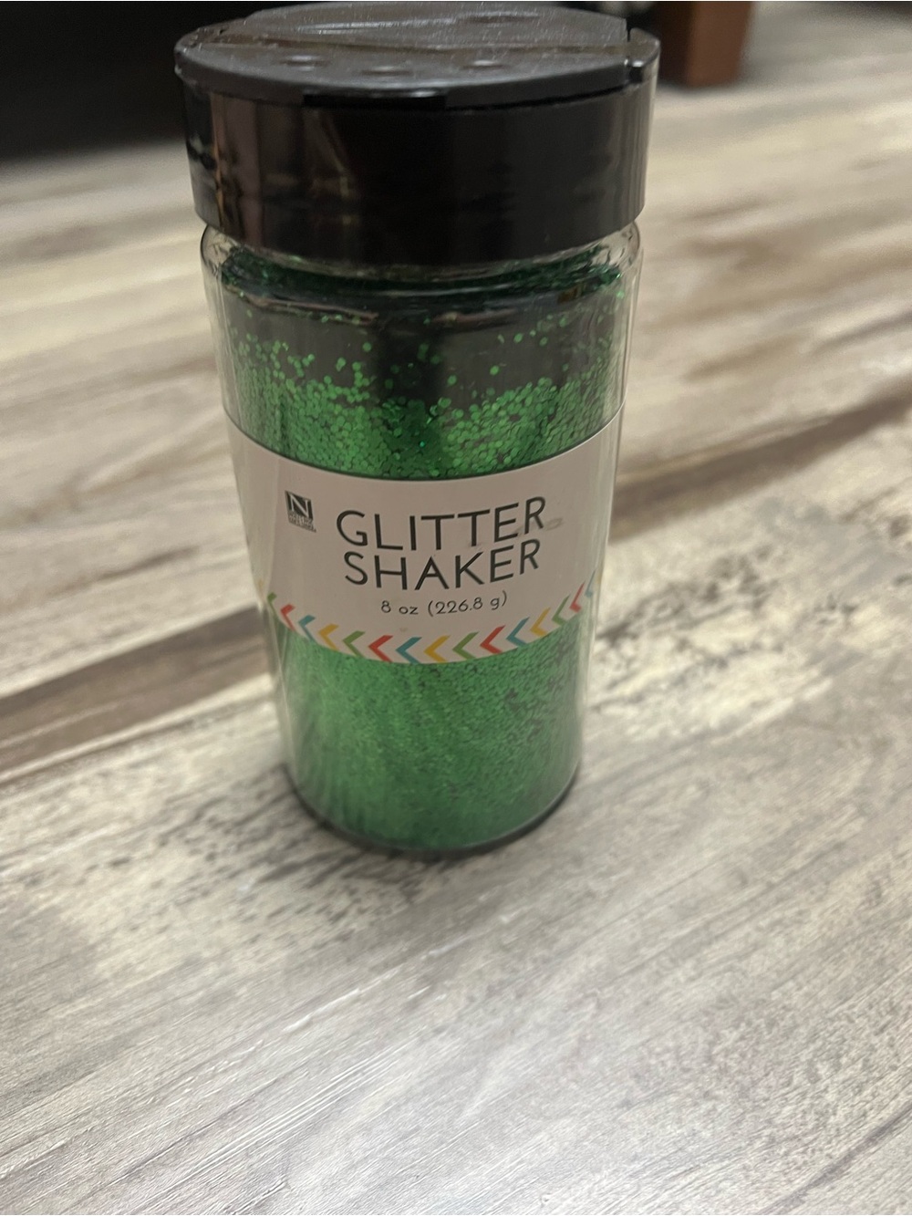 Green Glitter Shaker - Craft Glitter